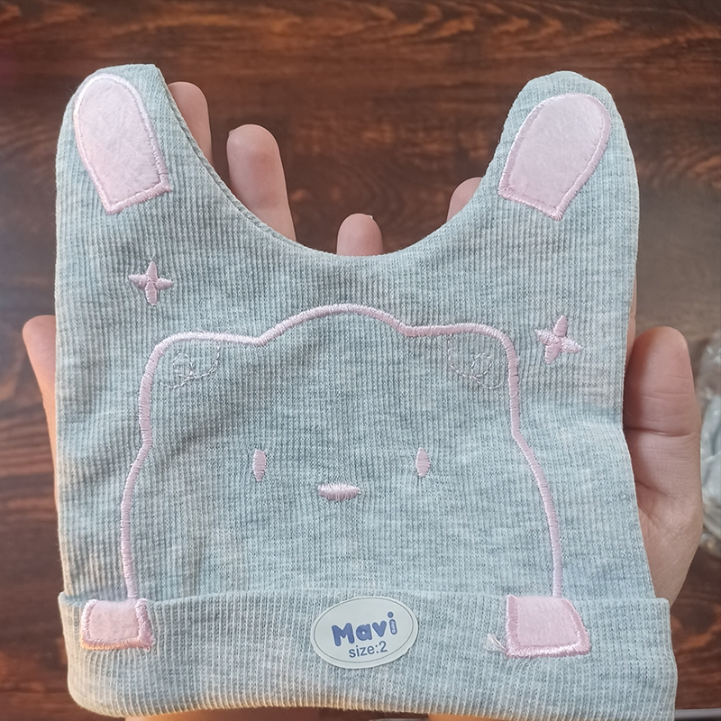 کلاه نوزادی طرح خرسی